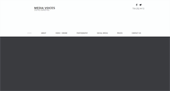 Desktop Screenshot of media-voices.com